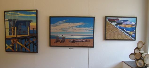 ROB BROOKS - August 2015 Show- Wellfleet ROB BROOKS - August 2015 Show- Wellfleet